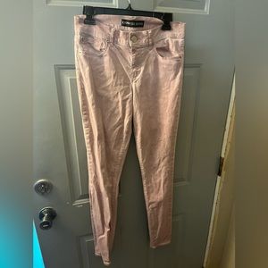 Pink skinny jeans. Size 8L.